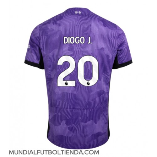 Camiseta Liverpool Diogo Jota #20 Tercera Equipación Replica 2023-24 mangas cortas